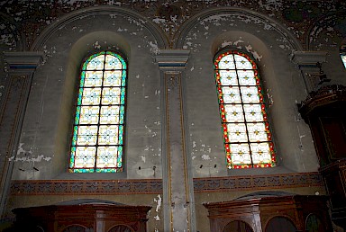 Klosterkirche: Glasfenster