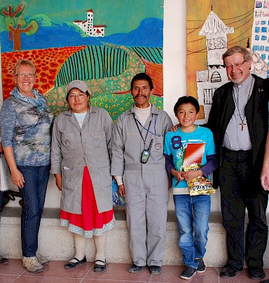 Gruppenbild mit Atahualpa und seinen Eltern