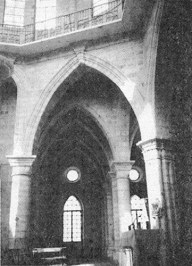 Innenraum der Wallfahrtskirche in Biblian