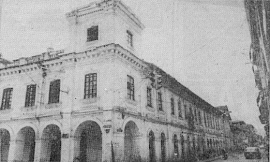 Der Nordflügel des Diözesanseminars von Cuenca, gleichfalls von Bruder Johannes Stiehle geplant.